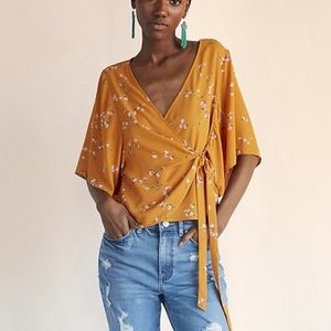Express Kimono Wrap Top